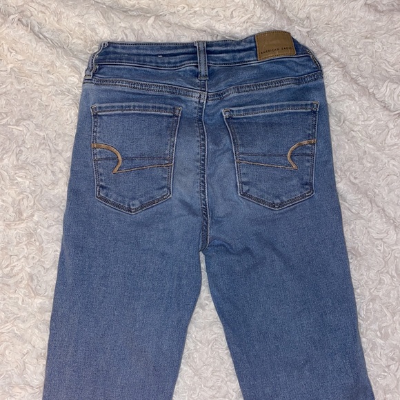 Super Stretch American Eagle High Waisted Jeans - Picture 2 of 5